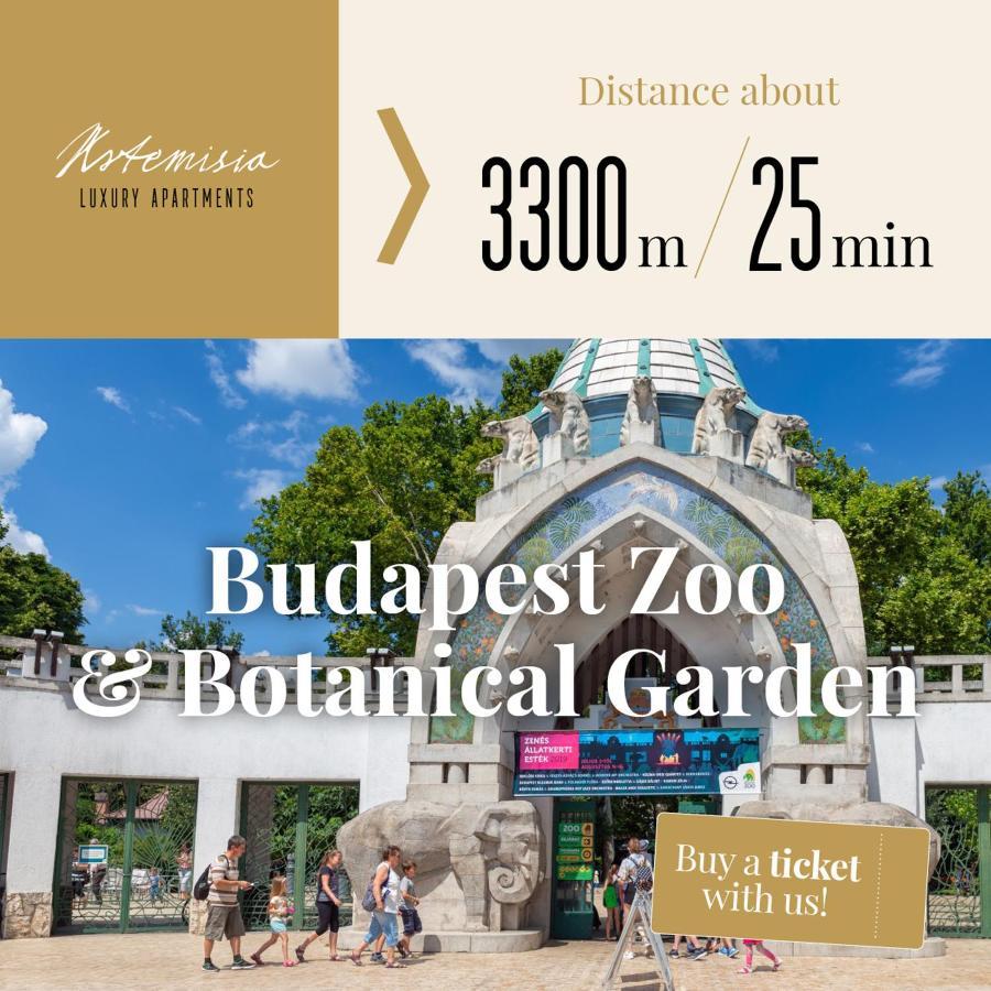 בודפשט Artemisia Luxury Apartments Jardin מראה חיצוני תמונה