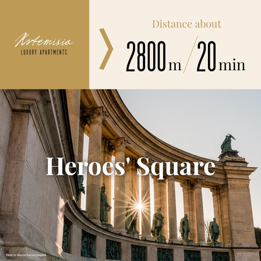 בודפשט Artemisia Luxury Apartments Jardin מראה חיצוני תמונה